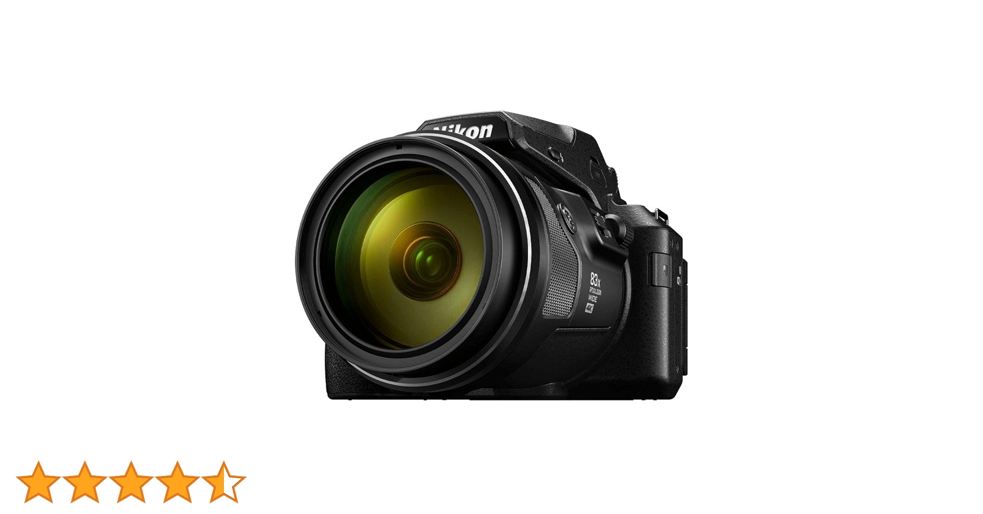 Amazon | Nikon Coolpix P950 Camera, Black | コンパクト